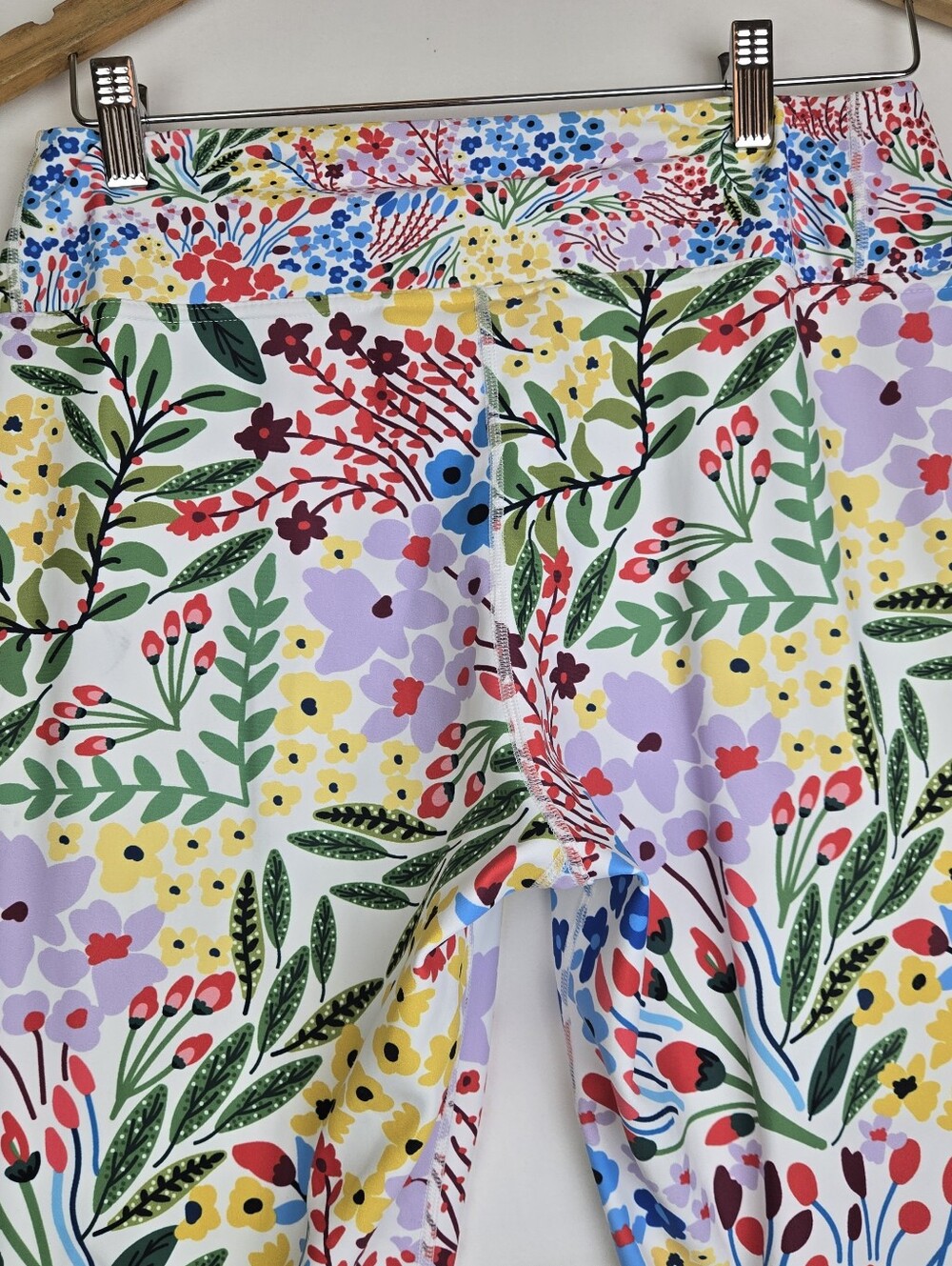JESSIE ZHAO HIGH WAIST YOGA LEGGINGS IN BLOOMS Size XL. Read - Picture 3 of 11